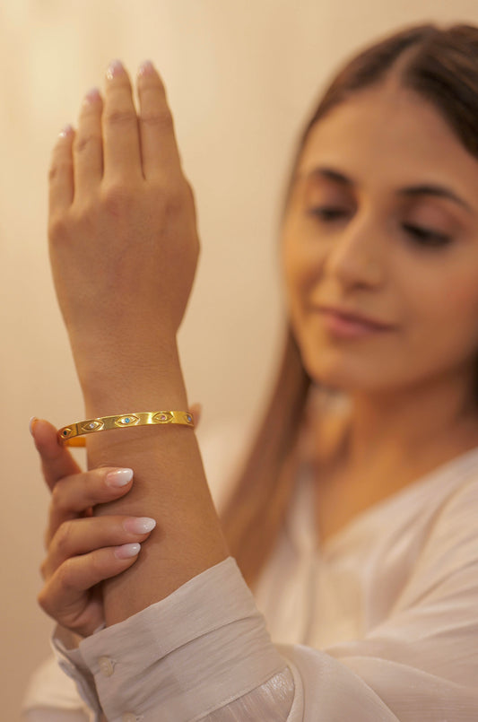 Bold Beat Guardian Evil Eye Luxe Bracelet