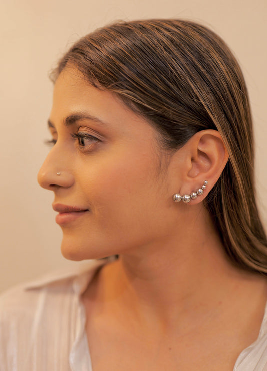 Empower Sliver Earrings