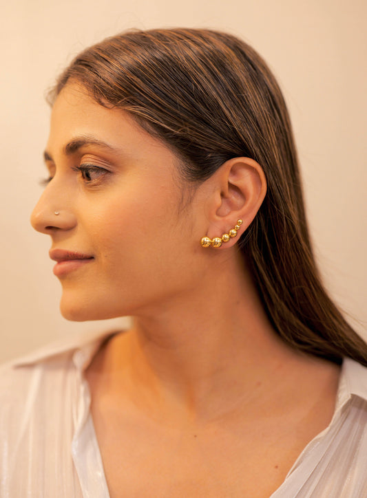 Empower Gold Earrings