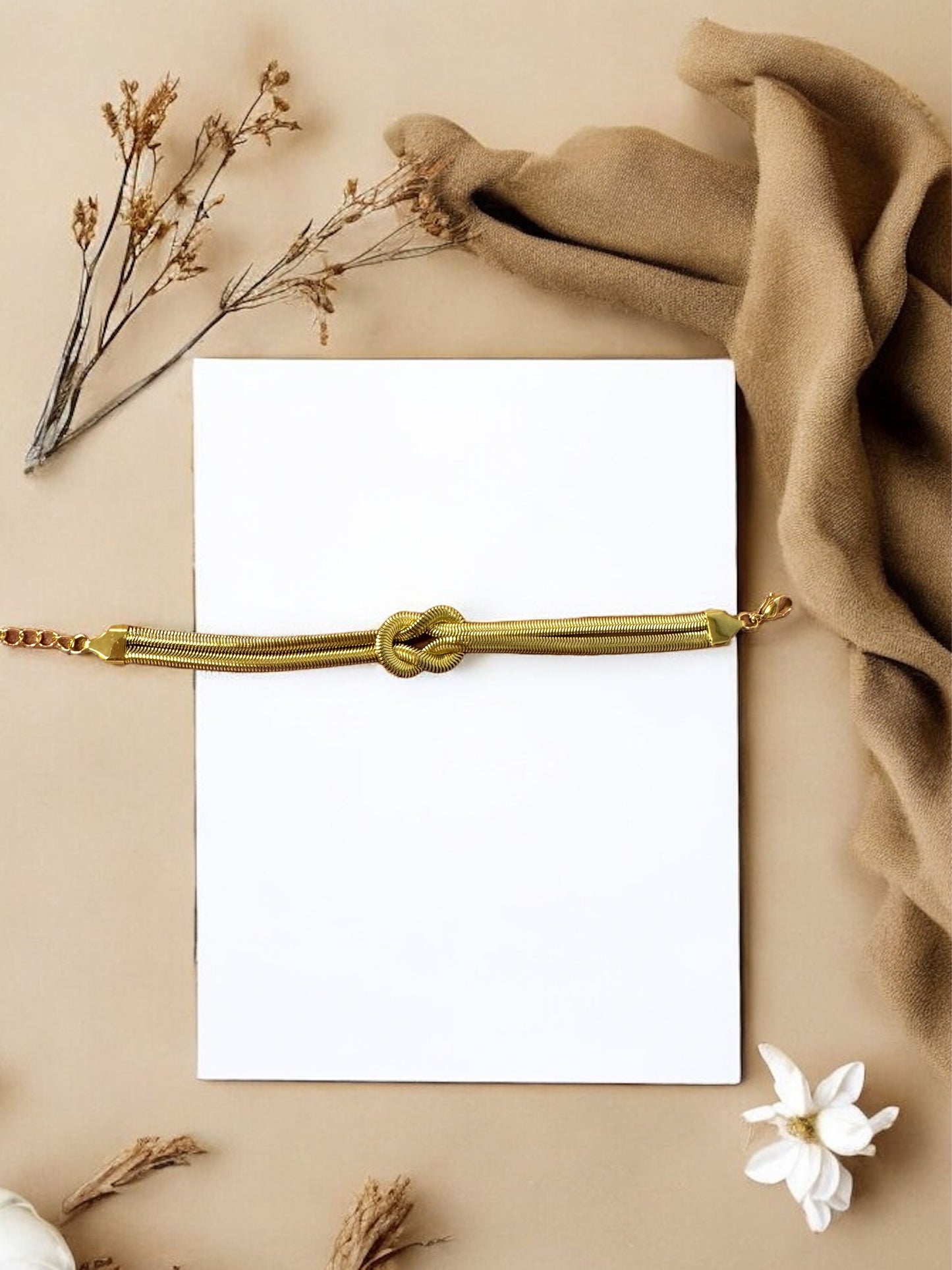 Merlot Boulevard Twisted Bracelet