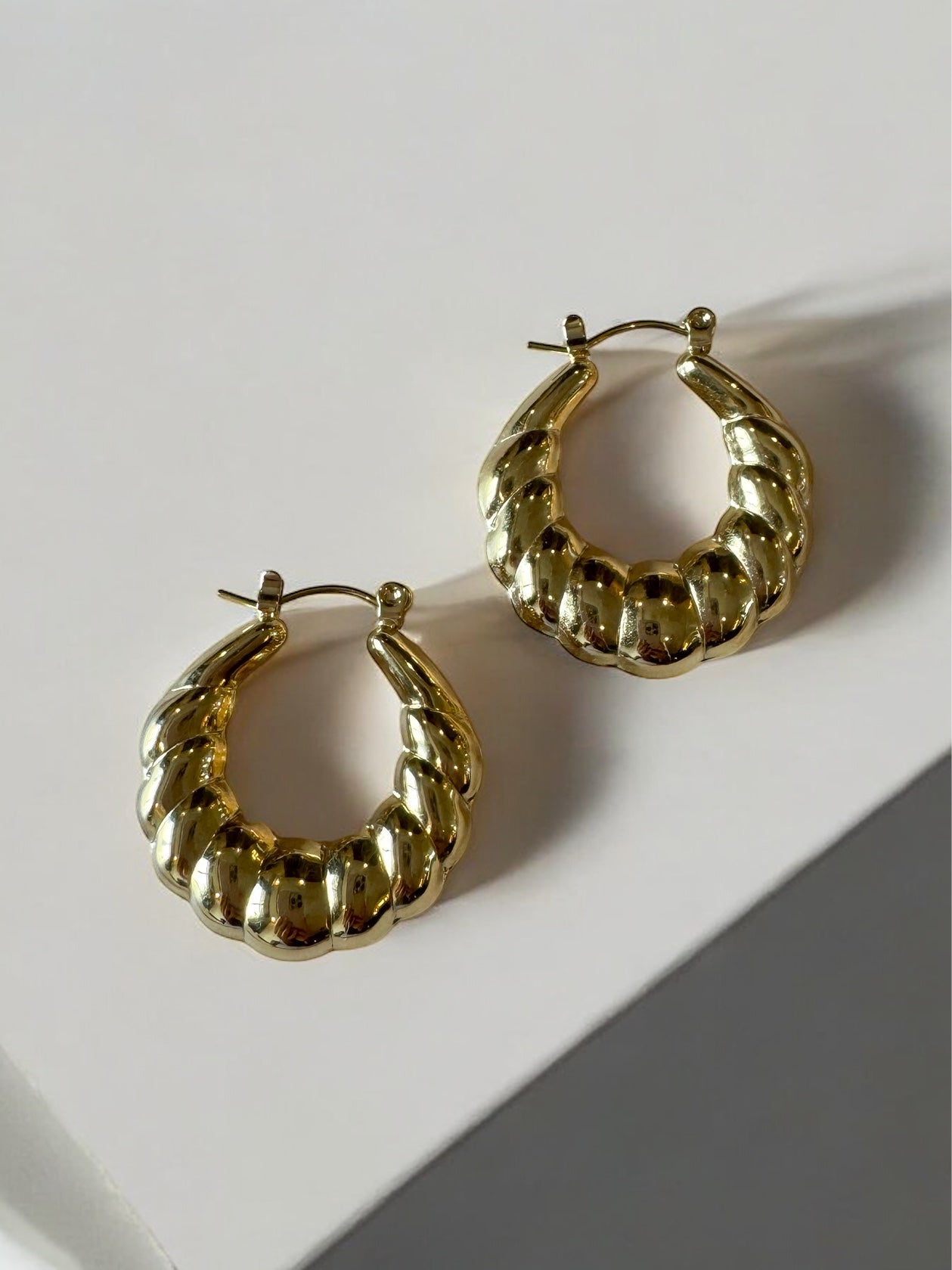 Glitter Passage Textured Earrings