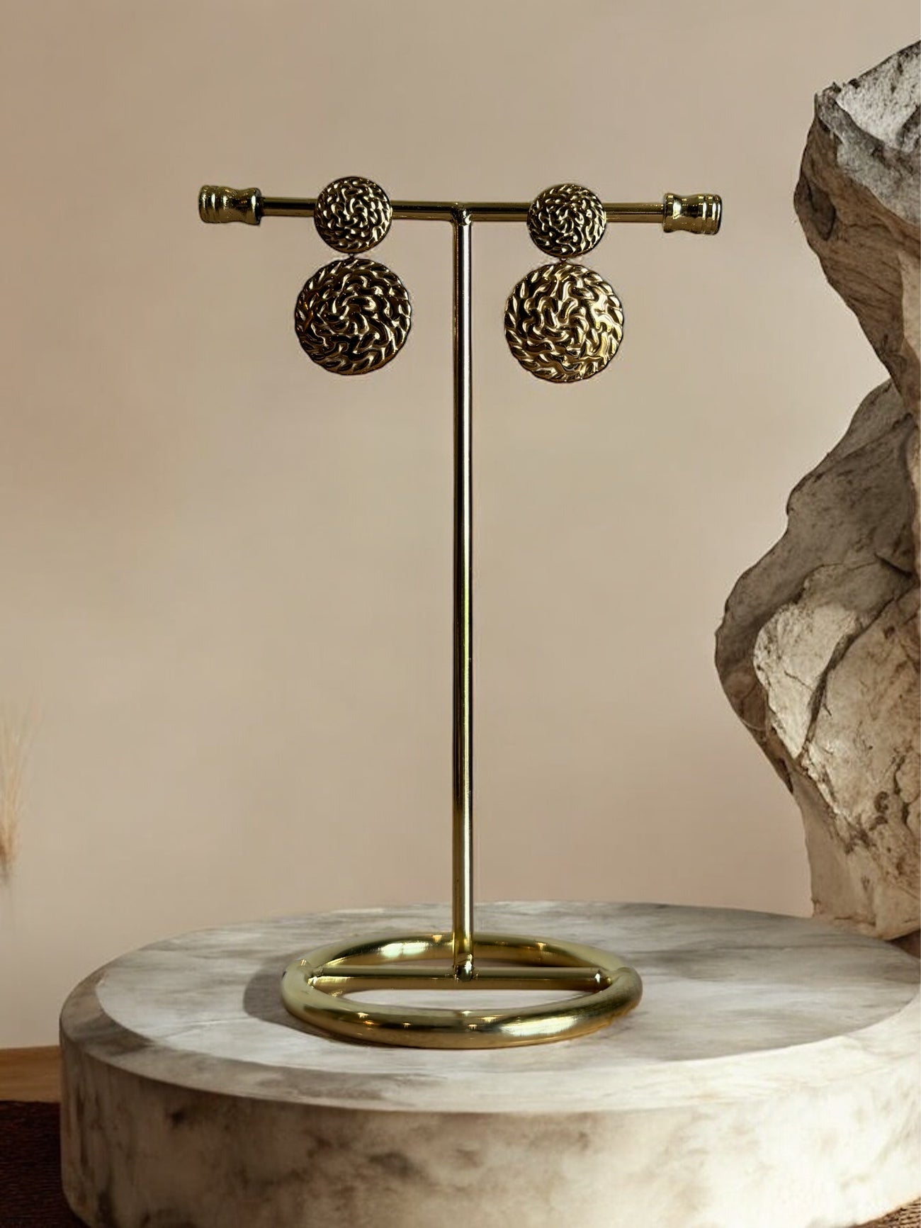 Serenade Boulevard Textured Earrings