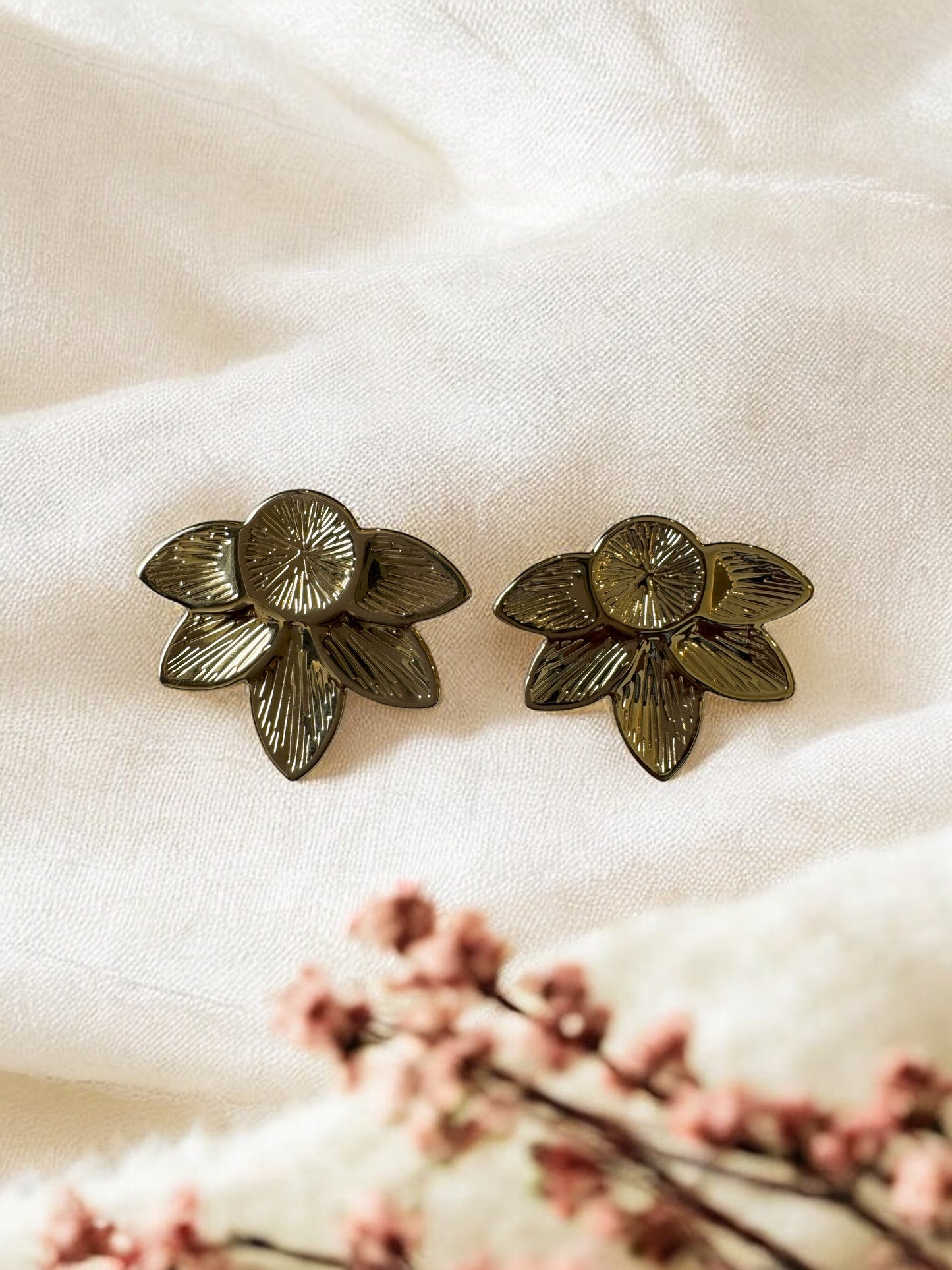 Elegance Terrace Stud Earrings