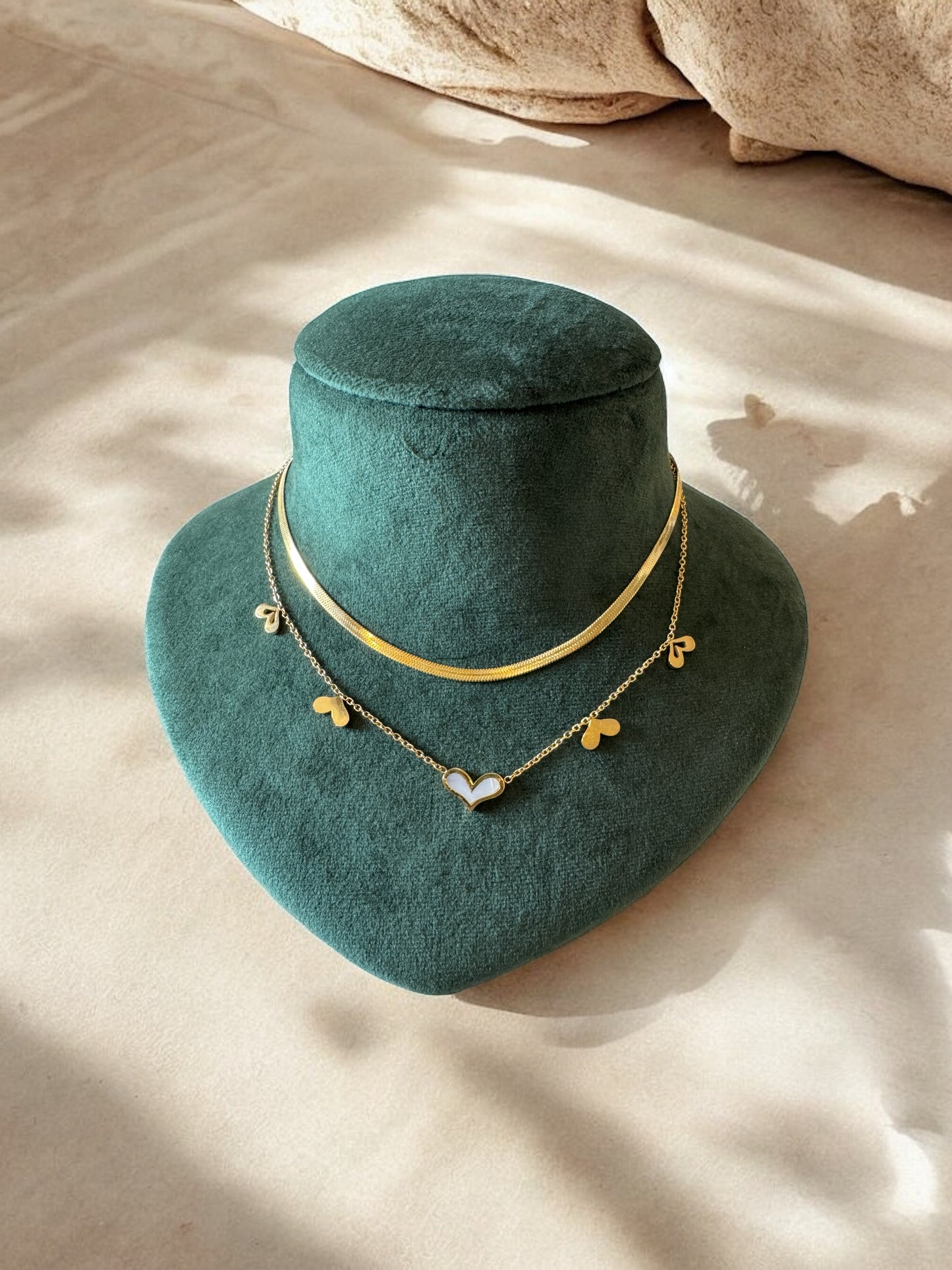 Divine Path Layered Chain Necklace