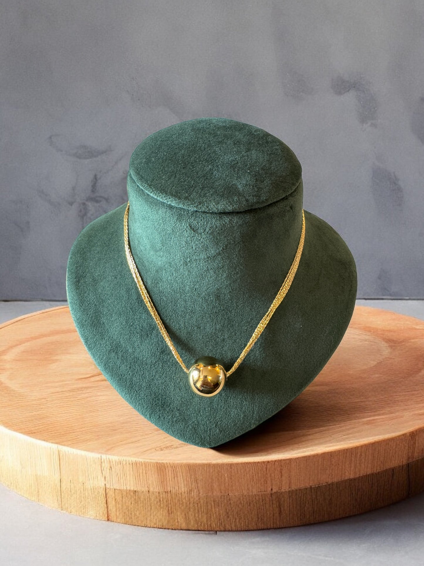 Shine Ball Chain Necklace