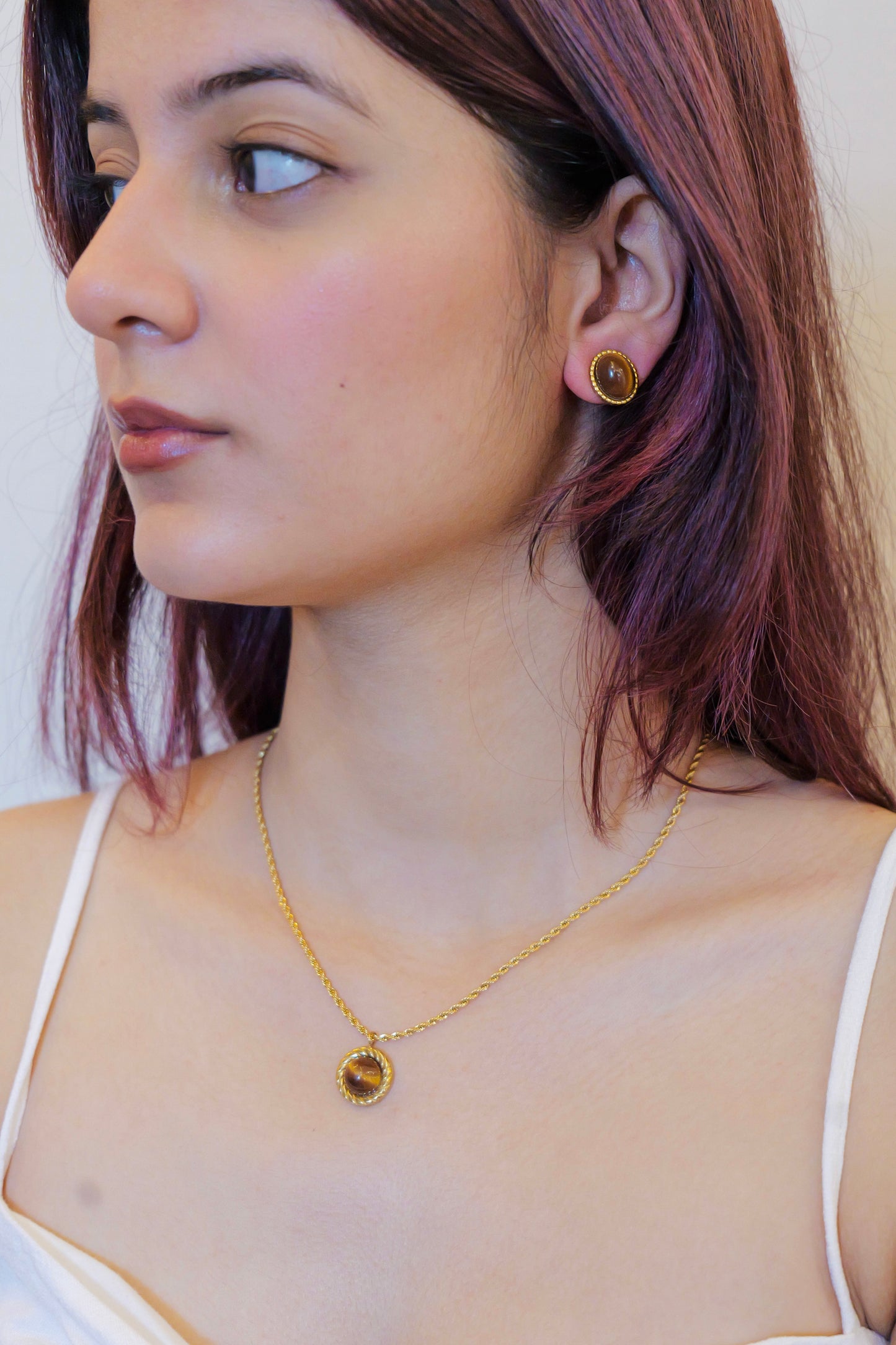 Bold Strength Pendant Necklace Set