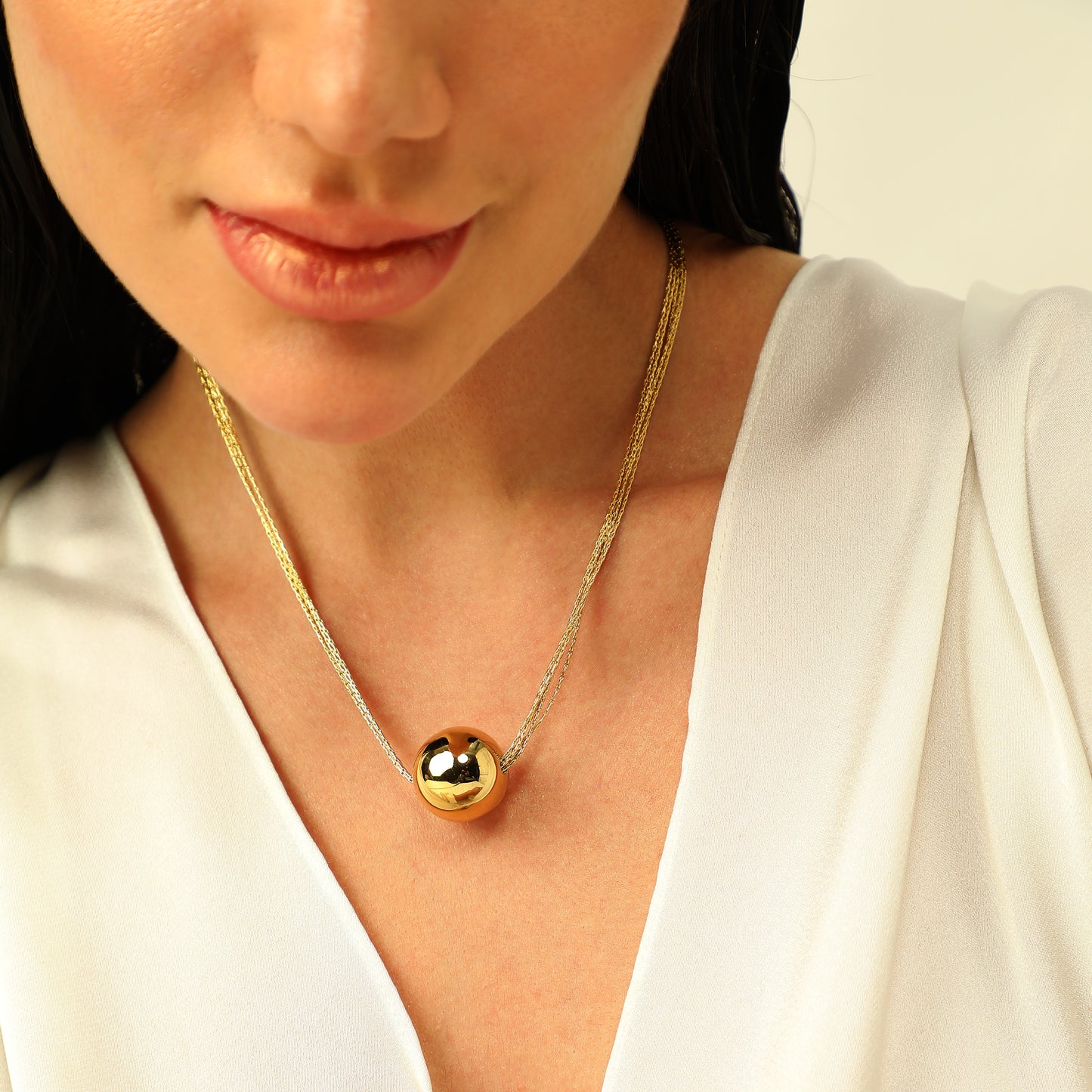 Shine Ball Chain Necklace