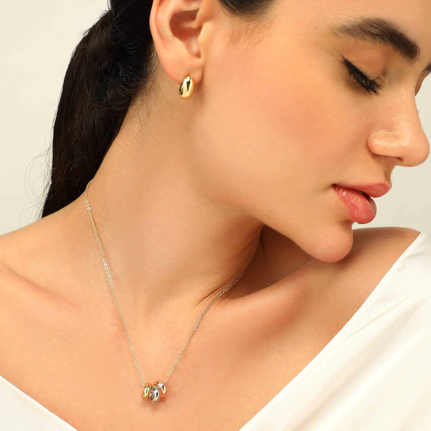 Asteria Beads Chain Necklace