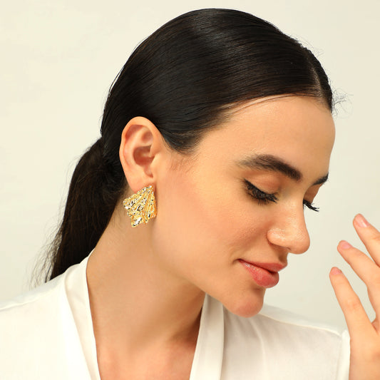 Starlight Drive Textured Earrings