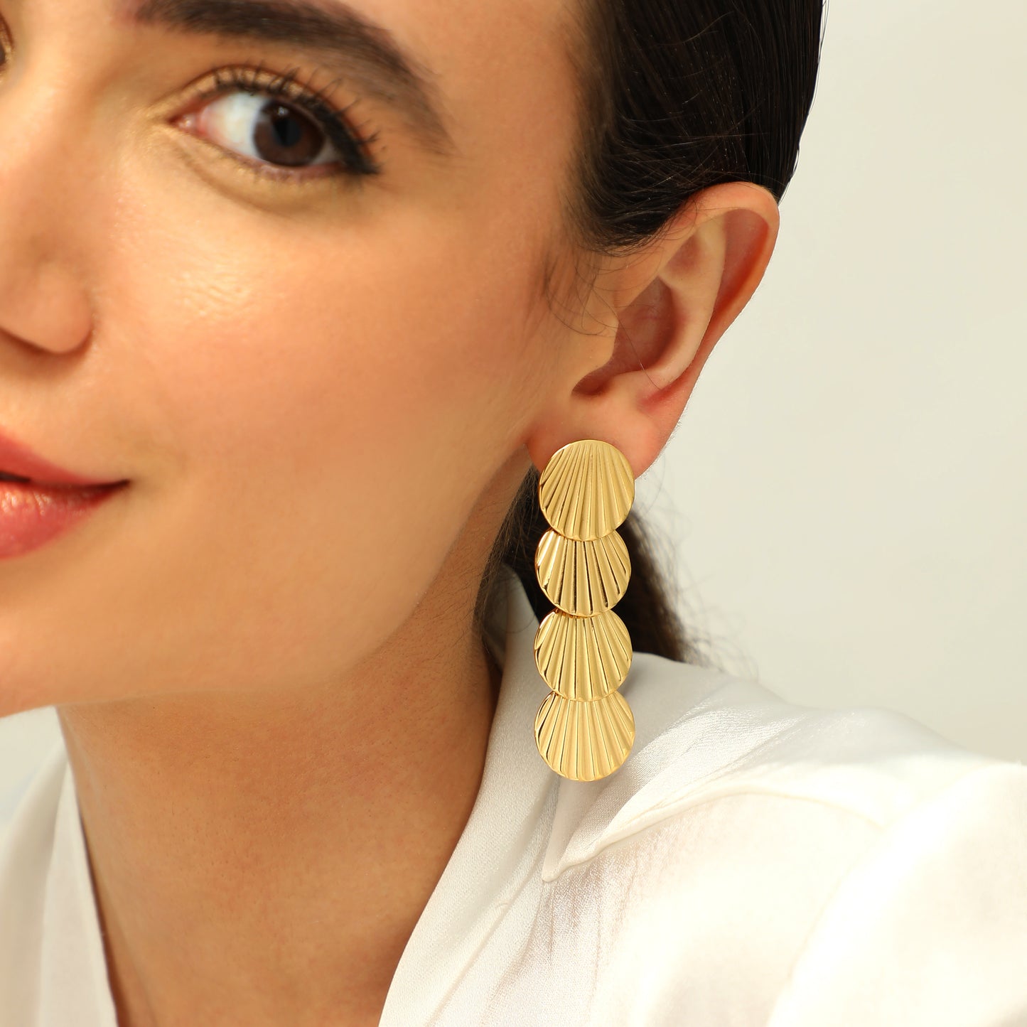 Aurora Lane Textured Earrings