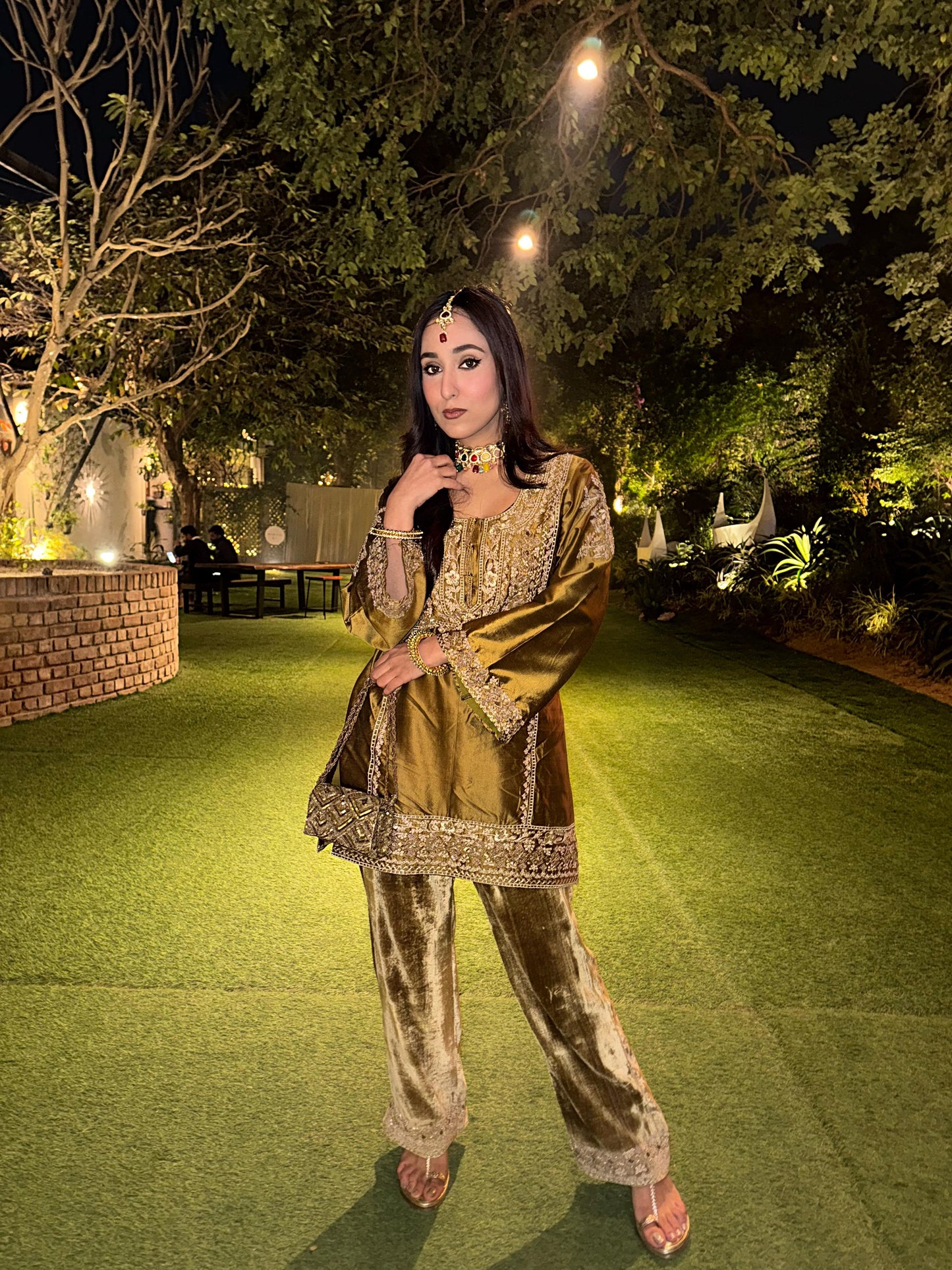 Rangeela Polki Necklace Set