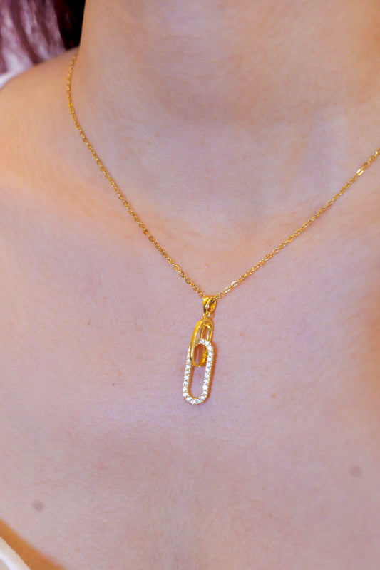 Infinity Bold Pendant Necklace Set