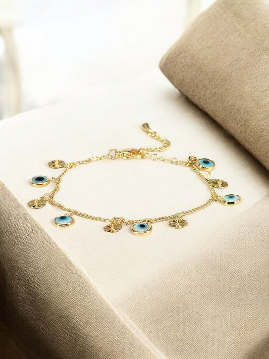 Serene Gaze Evil Eye Bracelet