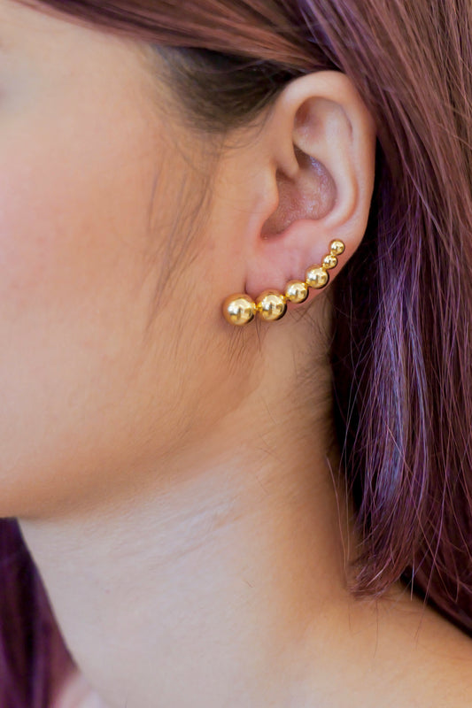 Empower Gold Earrings