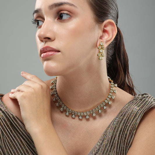 Mehr Kundan Studded Set