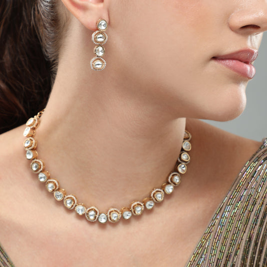 Raga Polki Necklace Set