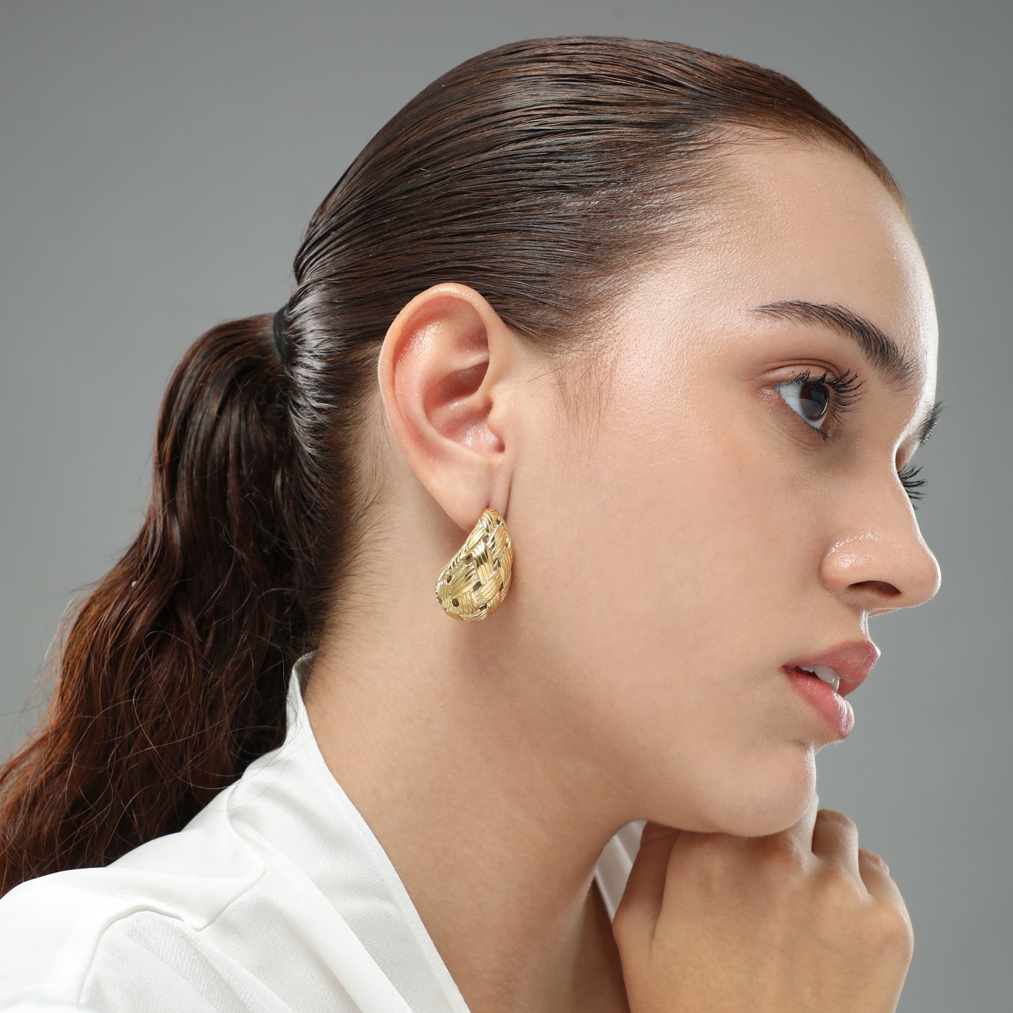 Gleam Junction Stud Earrings