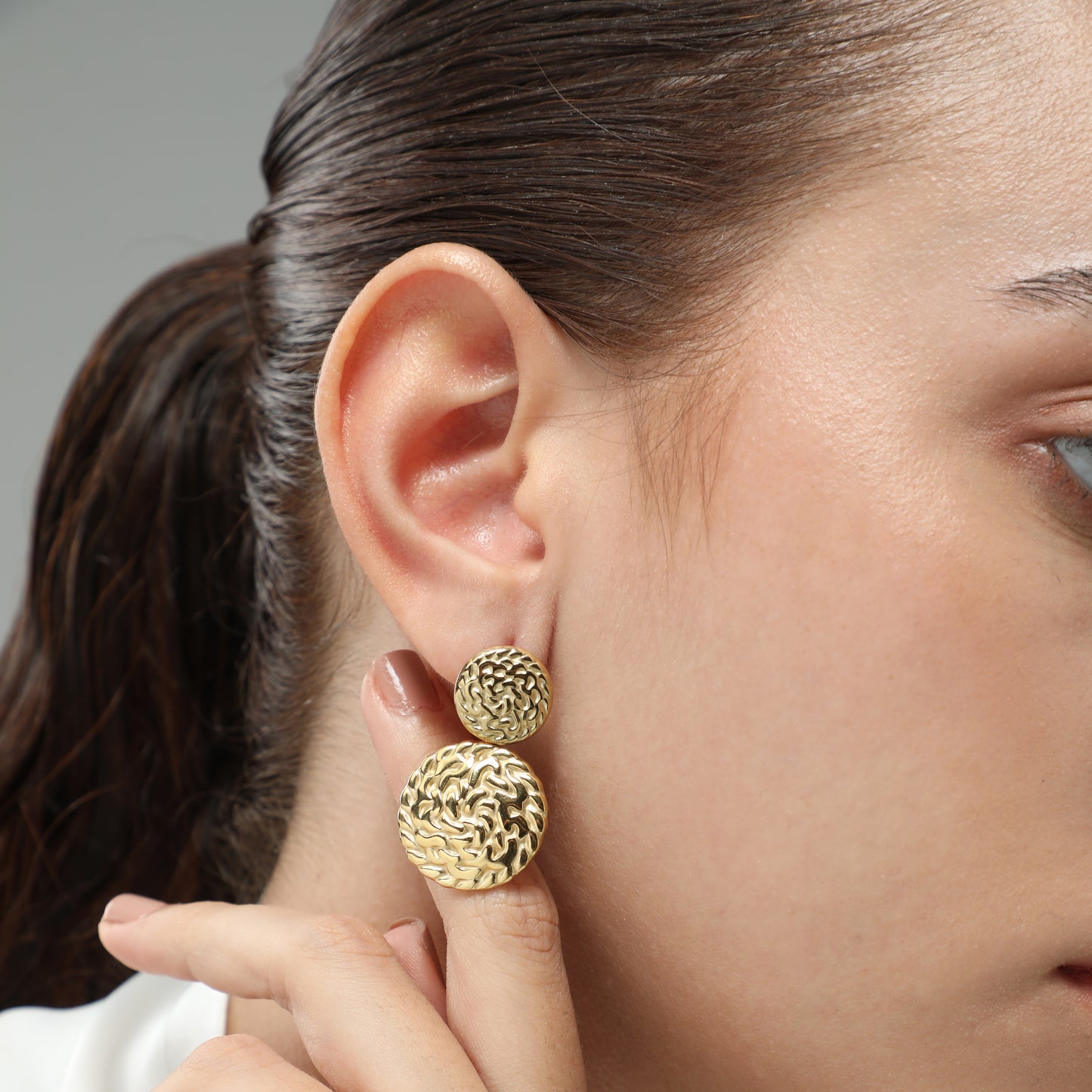 Serenade Boulevard Textured Earrings