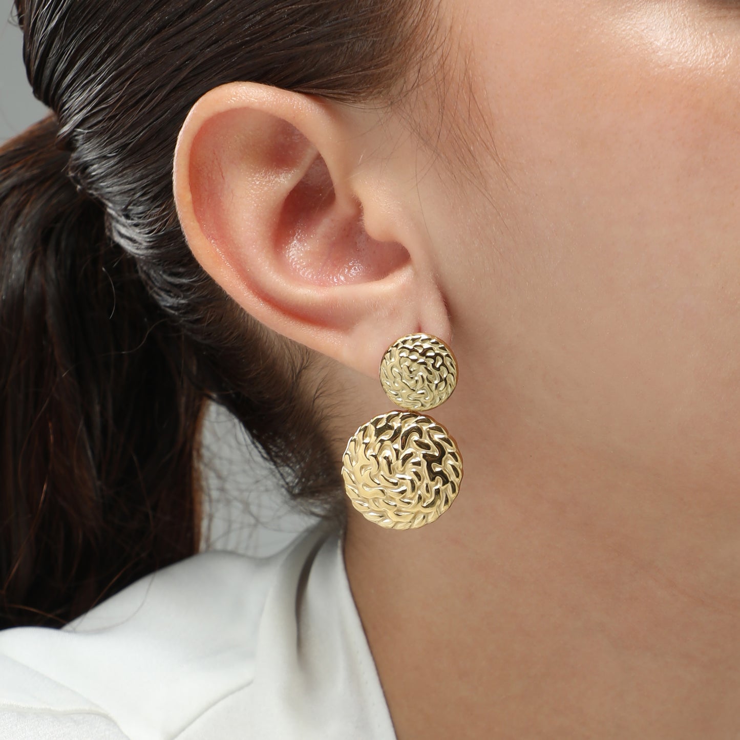 Serenade Boulevard Textured Earrings
