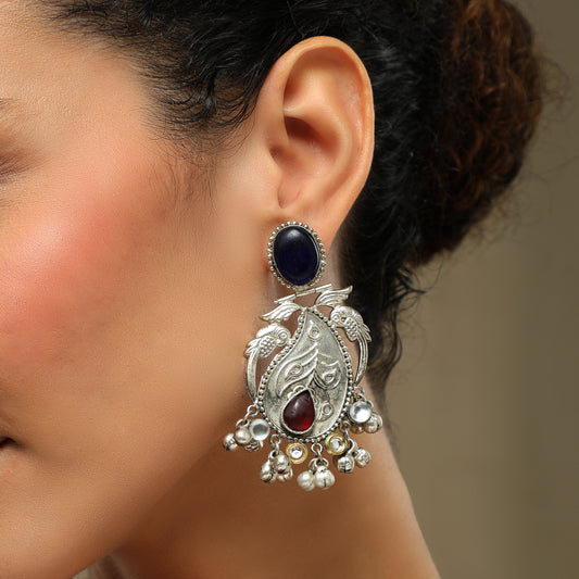 Bahaar Oxidized Earrings