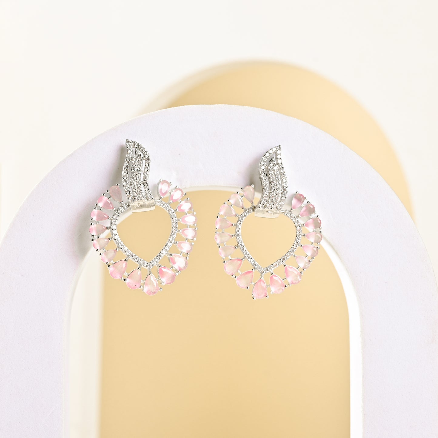 Charm Diamond Studded Earrings