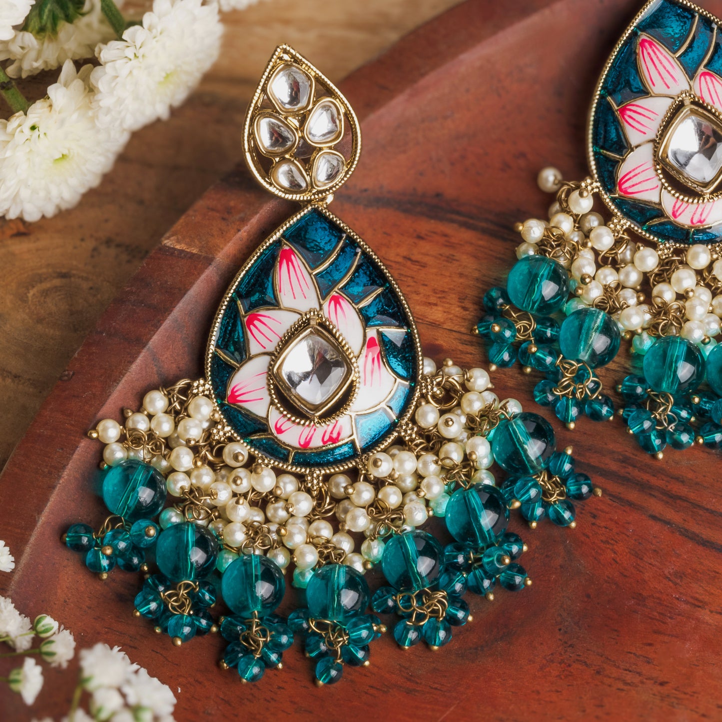 Raas Beaded Earrings