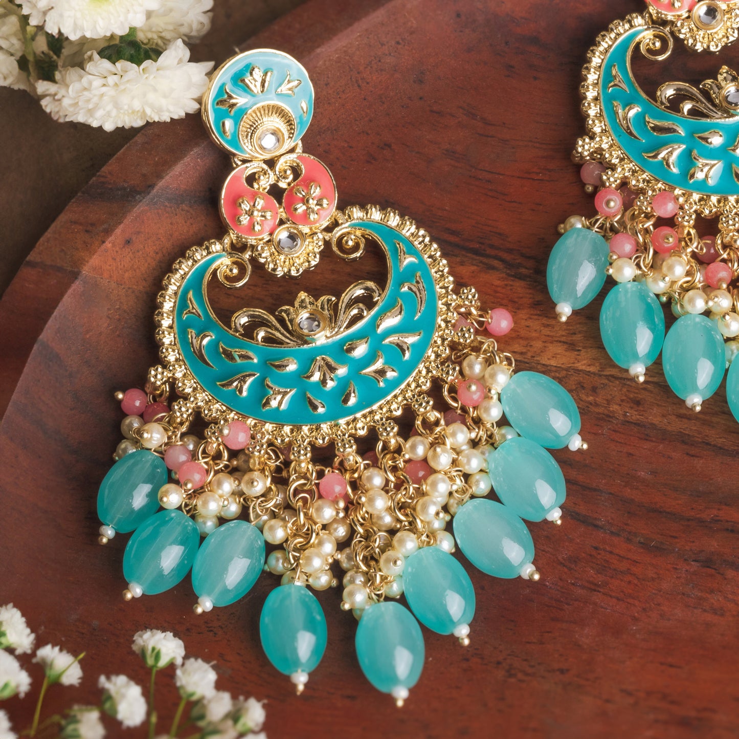 Adeena Meenakari Earring
