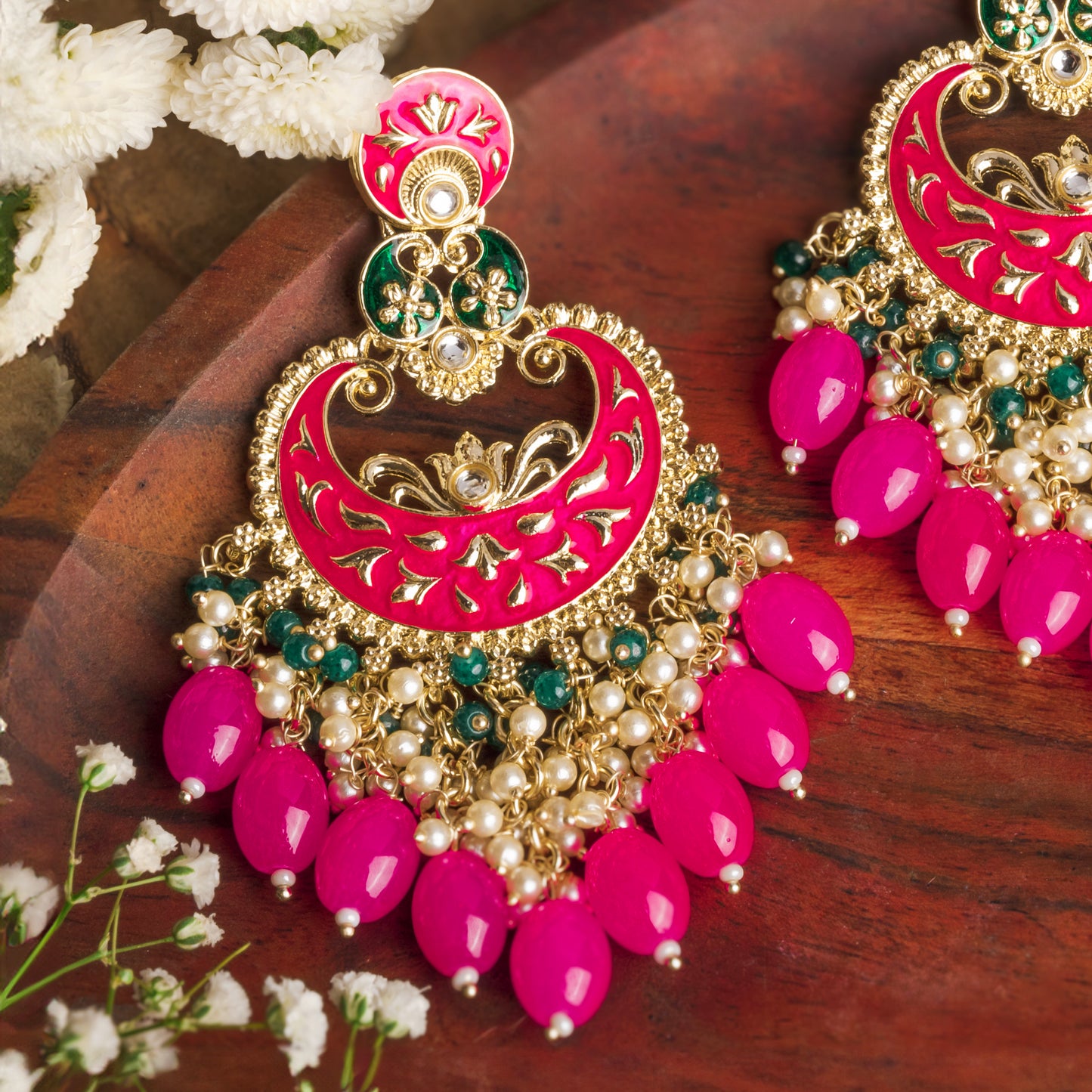 Adeena Meenakari Earring