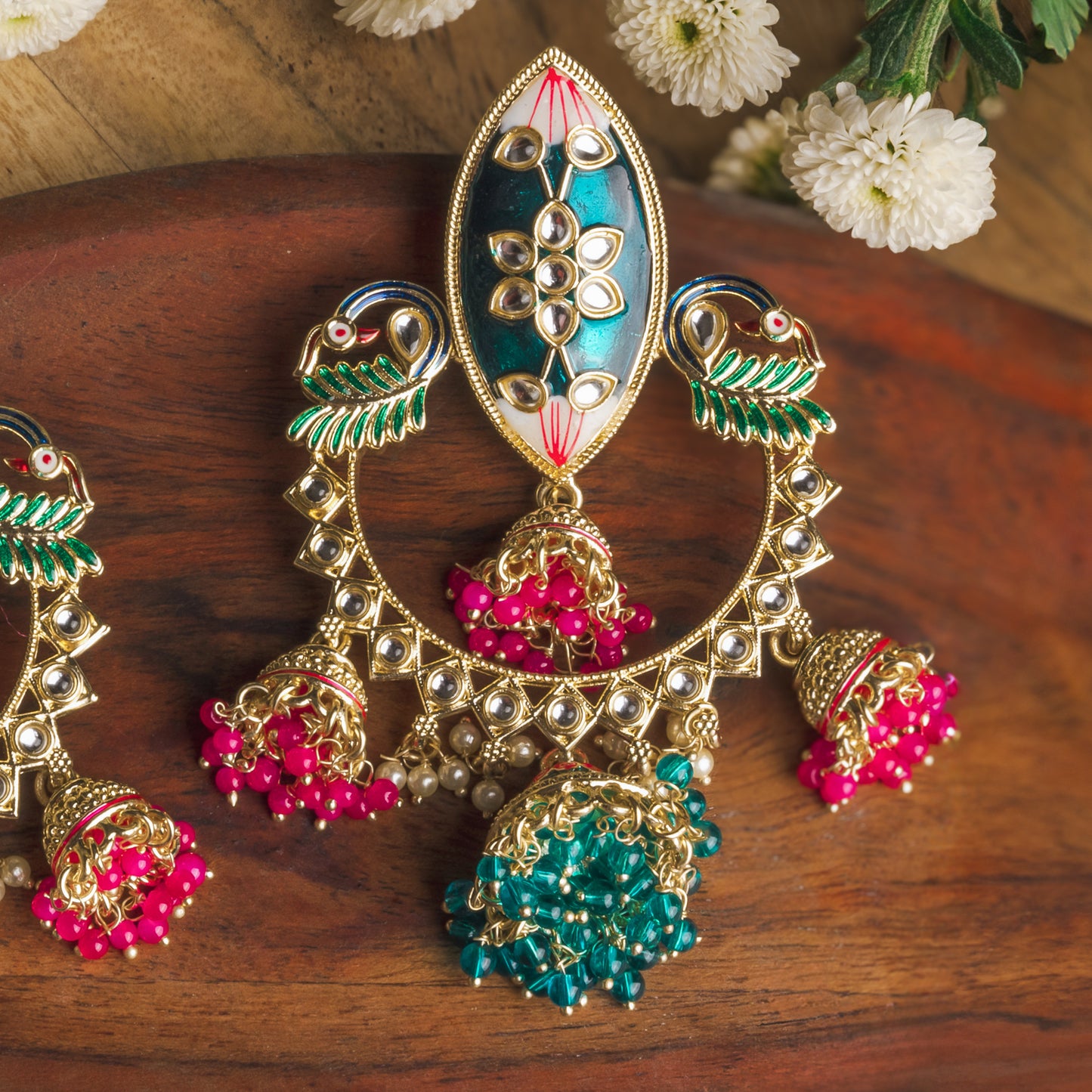 Hairat Meenakari Earring