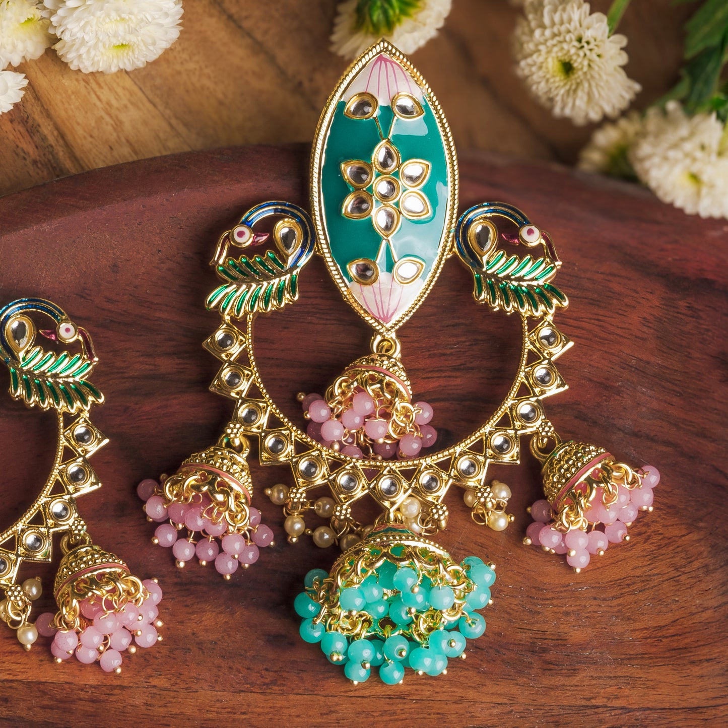 Hairat Meenakari Earring