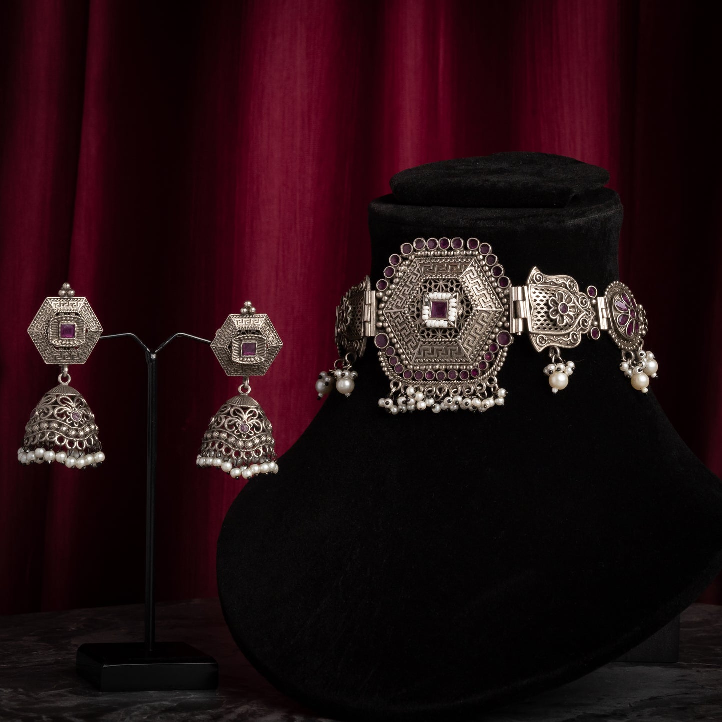 Itarr Oxidized Choker Set