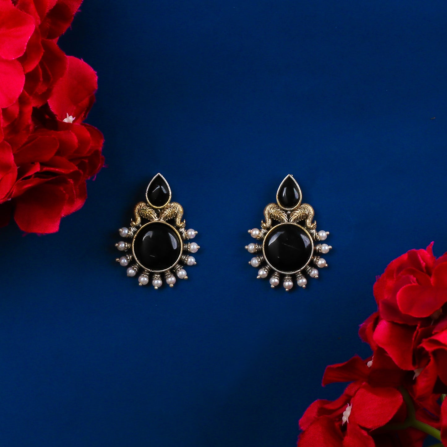 Khwaab Oxidized Earrings