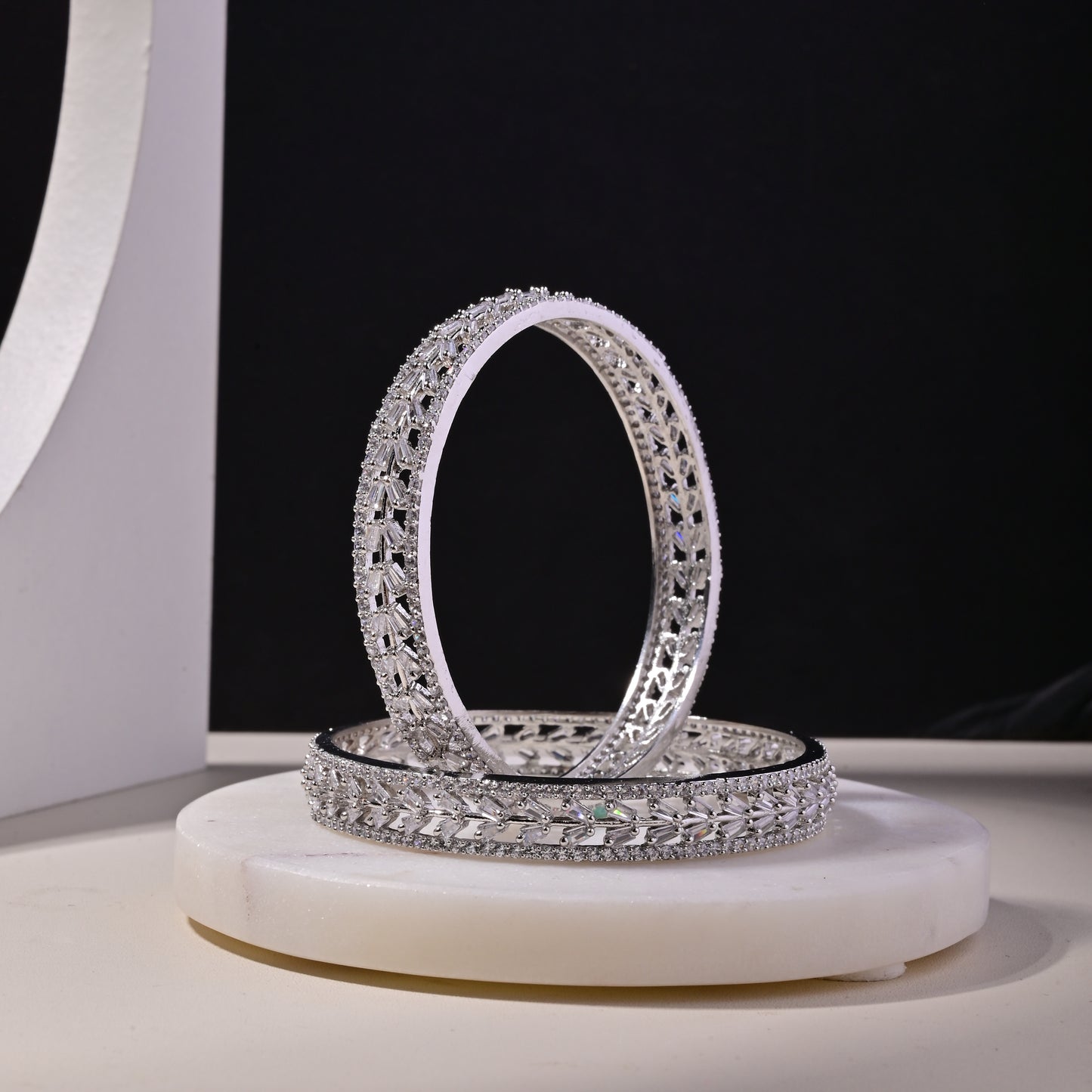 Svajone Diamond Bangles (SET OF 2)