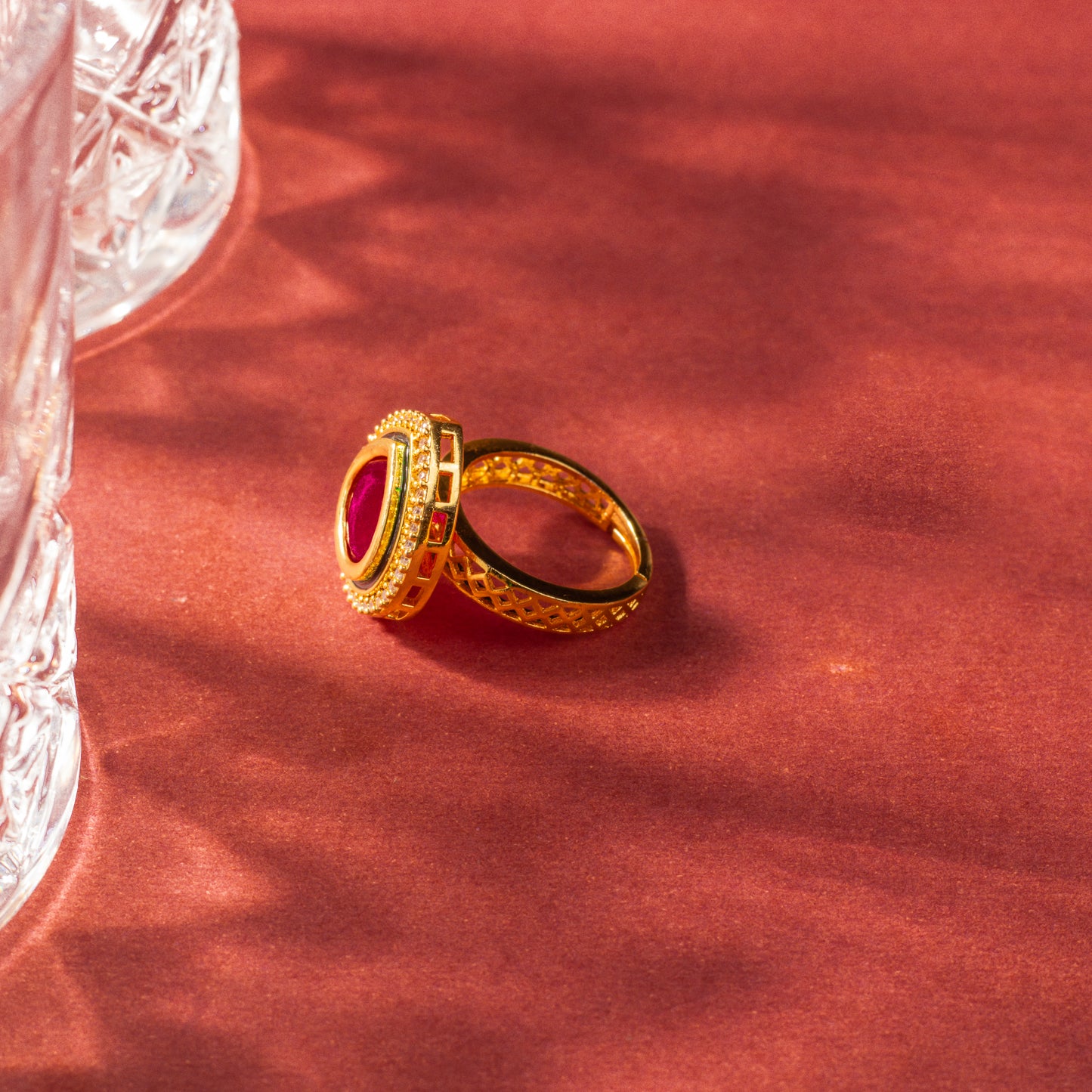 Samaria Polki Ring