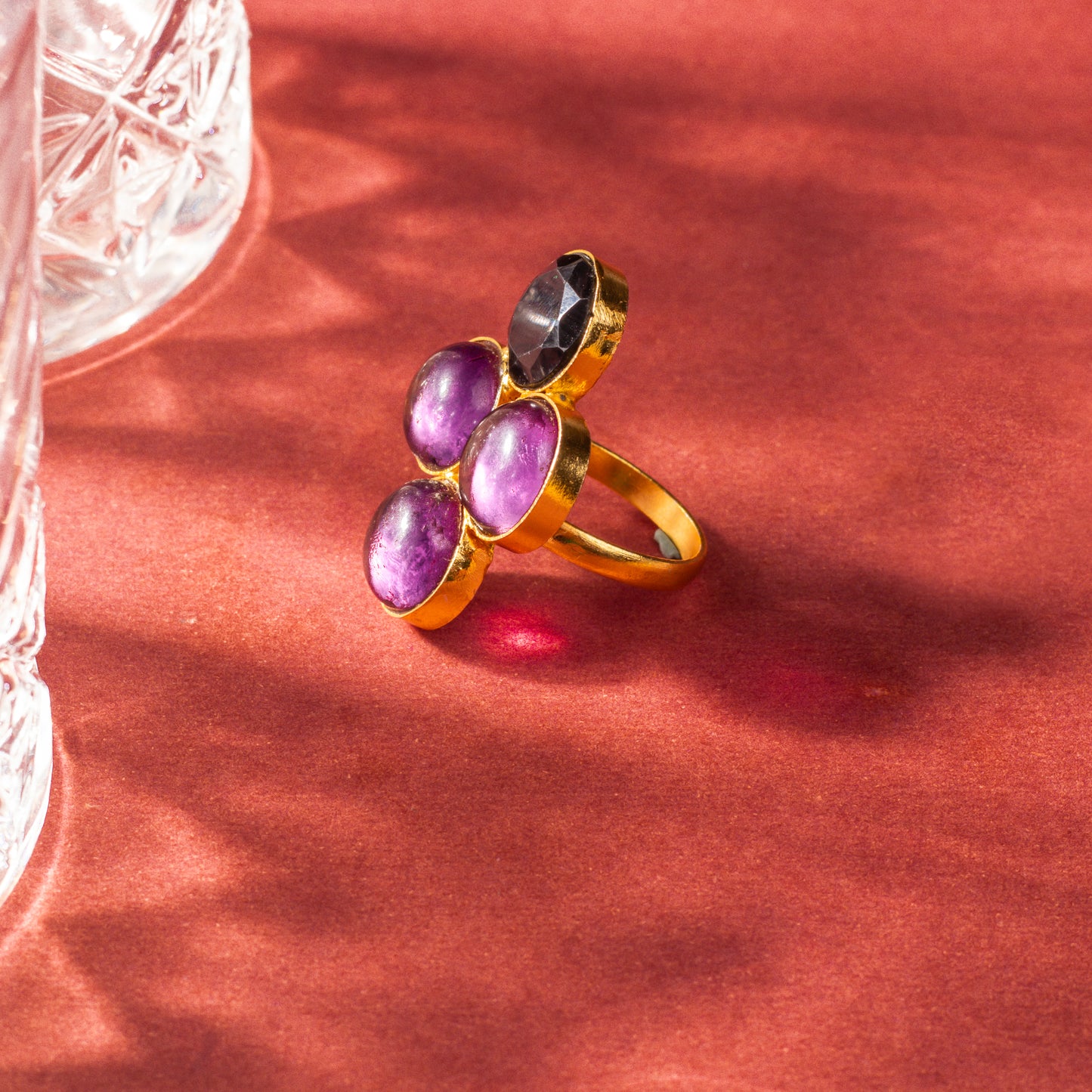 Ahmes Gold Plated Ring