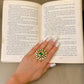 Tavisa Emerald Kundan Ring