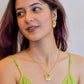 Solara Radiance Pendant Set with Bracelet