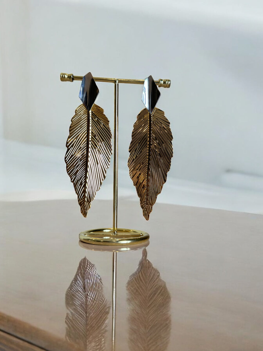 Twilight Trail Leaf Earrings