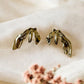 Glitter Path Textured Earrings