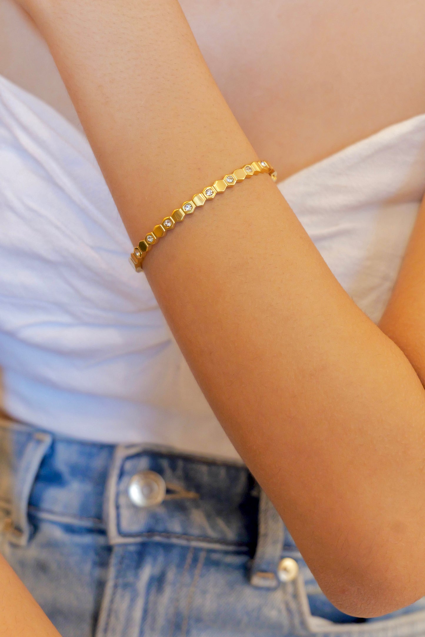 Honeycomb Luxe Bracelet