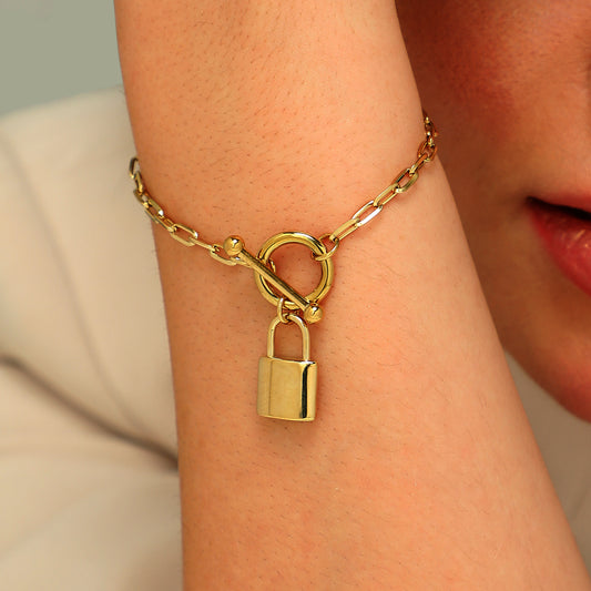 Rose Avenue Lock Bracelet