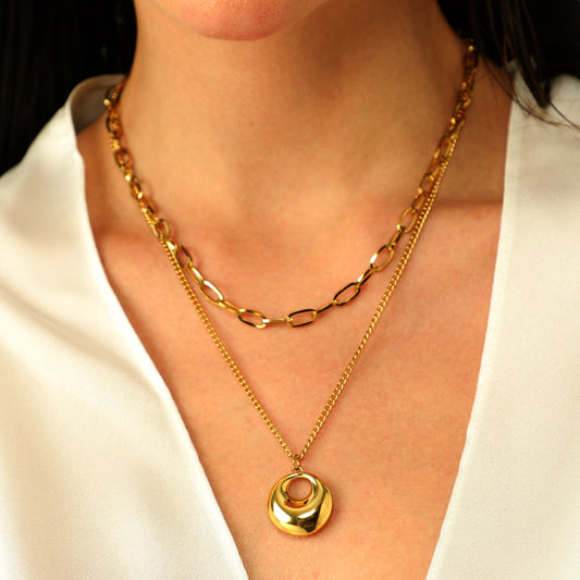 Brisbane Lane Layered Chain Necklace