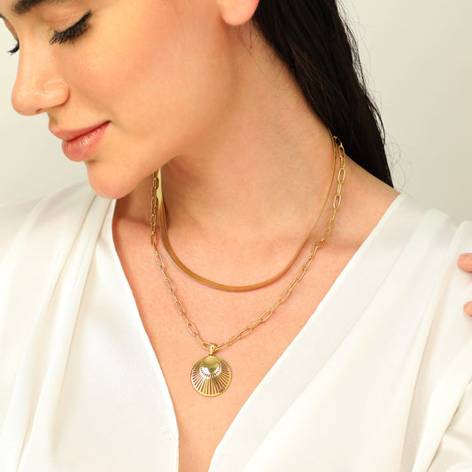 Opal Lane Layered Chain Necklace