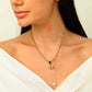 Crystal Drive Chain Necklace