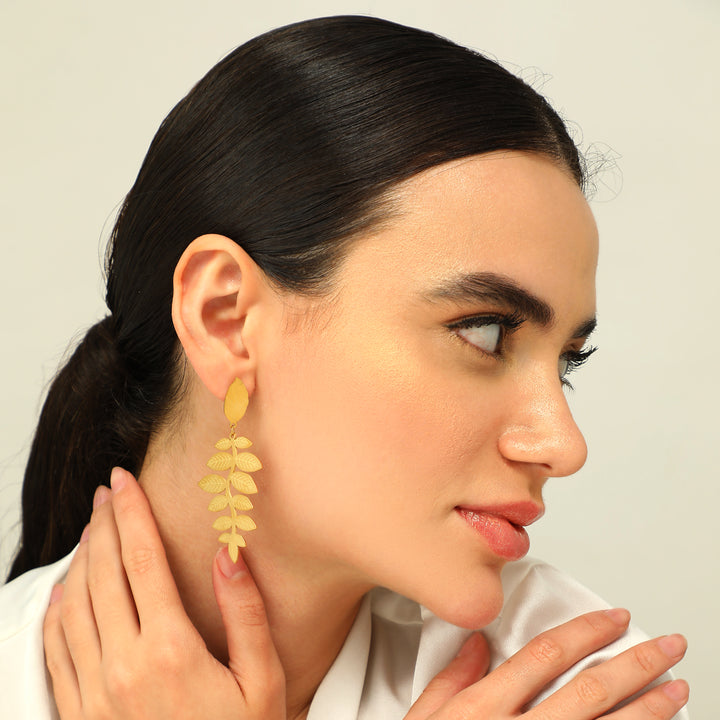 Harmony Boulevard Leaf Earrings