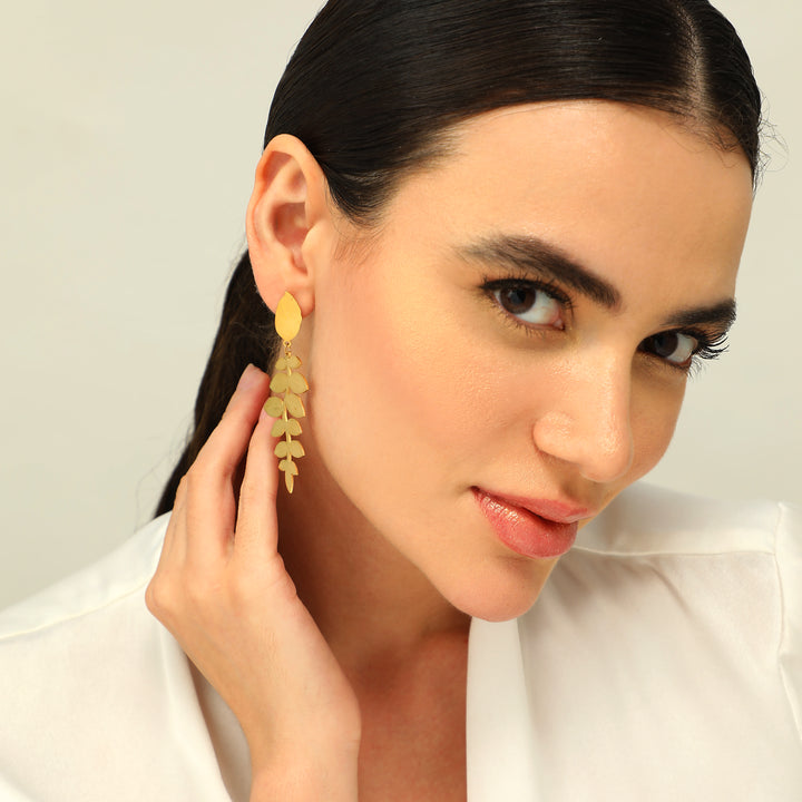 Harmony Boulevard Leaf Earrings