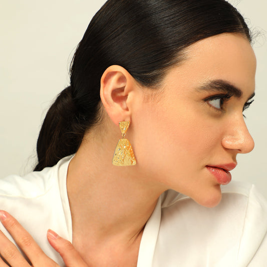 Velvet Drive Textured Earrings