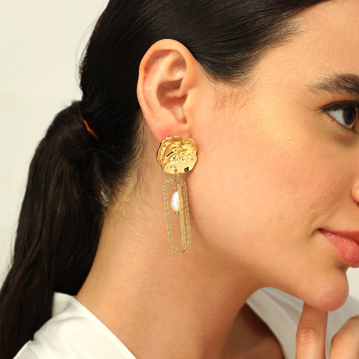 Queenstown Textured Earrings