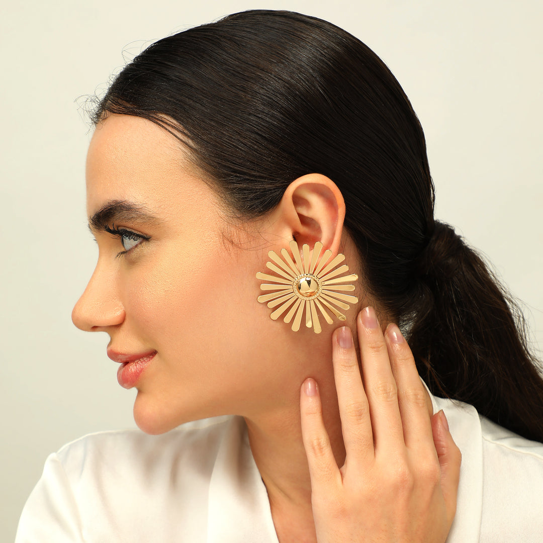 Audrey Gold Earrings