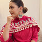 Ruhez Meenakari Peacock Earrings